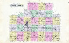 Outline Map, McLean County 1895